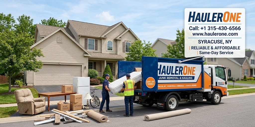 Junk Removal Cost in Syracuse NY